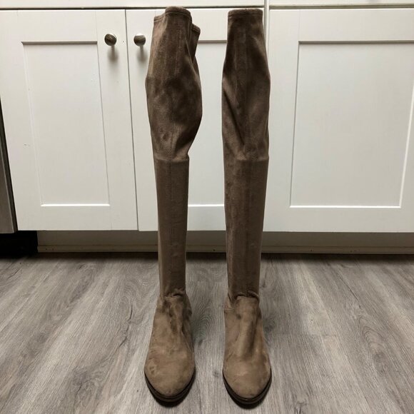 Steve Madden Women's Size 8.5 Gabbie Over the Knee Boots Thigh High Suede Shoes - Picture 5 of 12